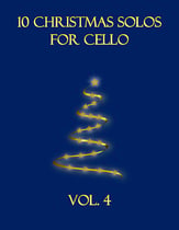 10 Christmas Solos for Cello (Vol. 4) P.O.D. cover